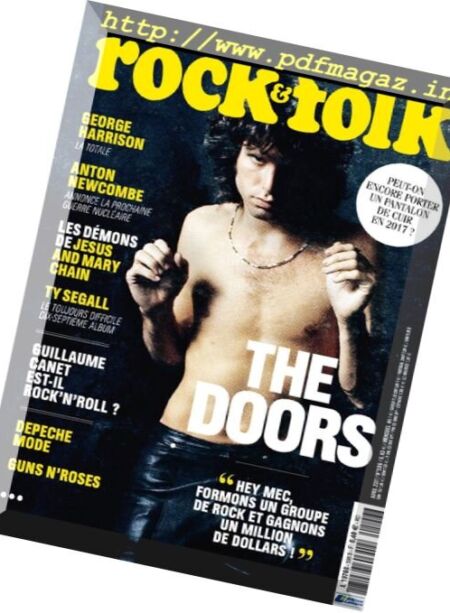 Rock & Folk – Avril 2017 Cover