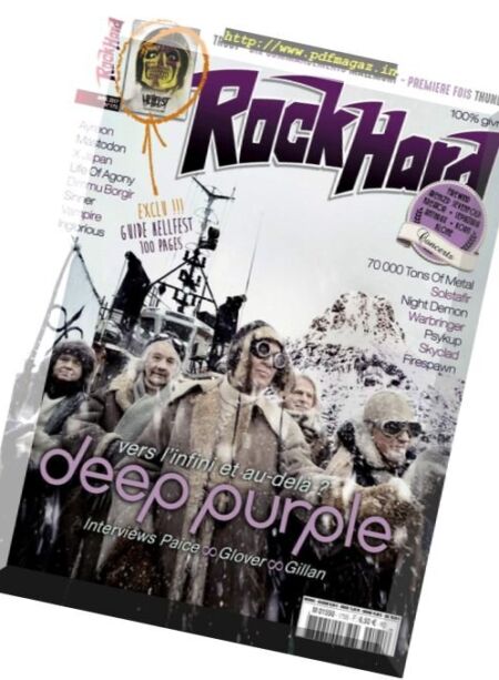 Rock Hard – Avril 2017 Cover