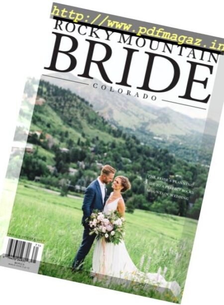 Rocky Mountain Bride Colorado – Spring & Summer 2017 Cover