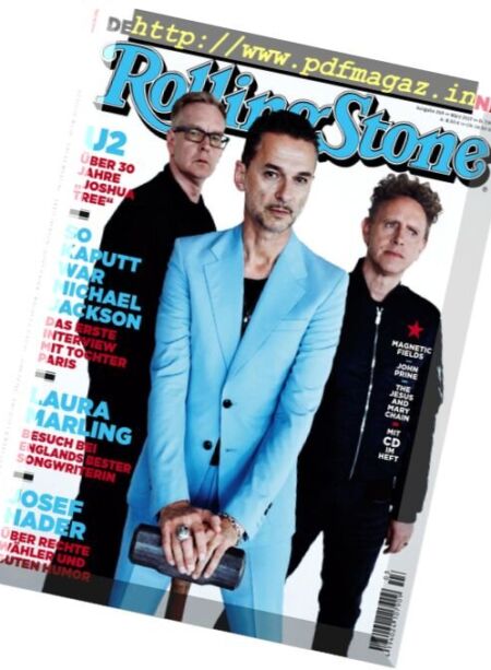 Rolling Stone Germany – Marz 2017 Cover
