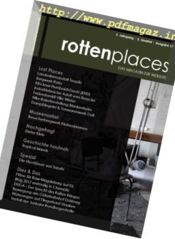 Rottenplaces Magazin – Nr. 2, 2017