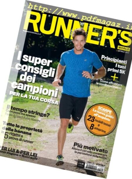 Runner’s World Italia – Aprile 2017 Cover