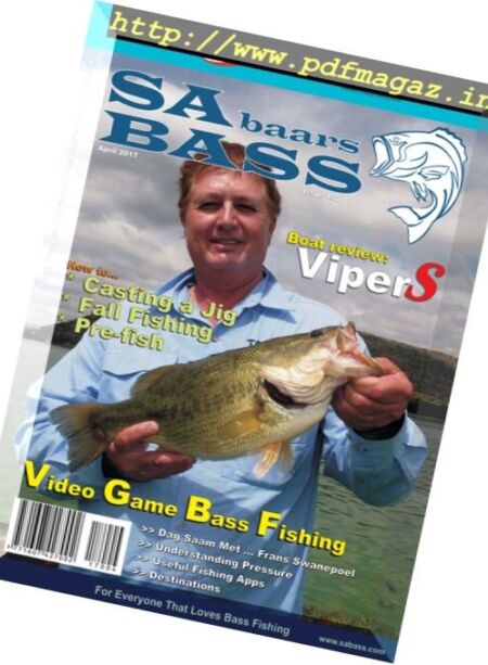 SA Bass – April 2017 Cover