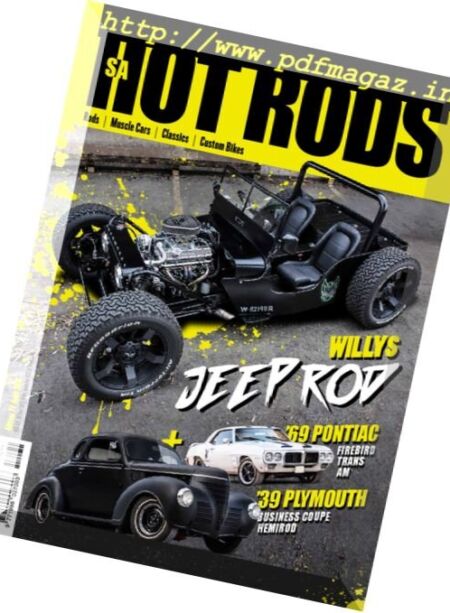 SA Hot Rods – Edition 77 2017 Cover