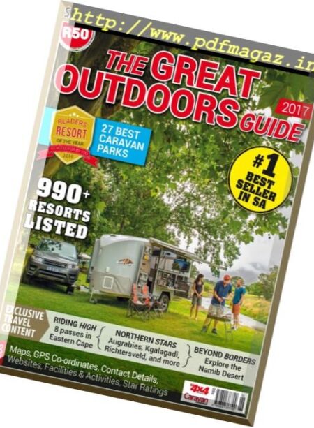 SA4X4 Magazine – The Great Outdoors Guide 2017 Cover