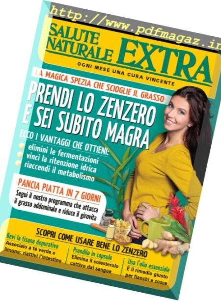 Salute Naturale Extra – Marzo 2017 Cover