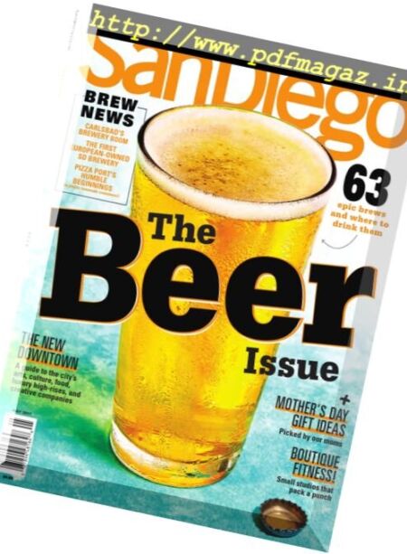 San Diego Magazine – May 2017 Cover