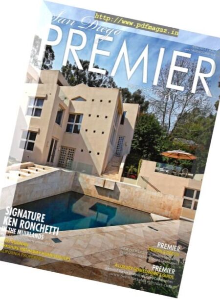 San Diego Premier – April 2017 Cover