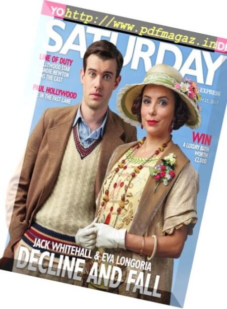 Saturday – 25 March 2017 Cover
