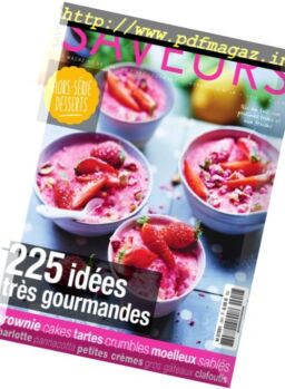 Saveurs – Hors-Serie Nr.28 – Desserts 2017