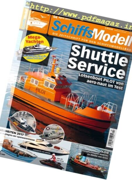 SchiffsModell – April 2017 Cover