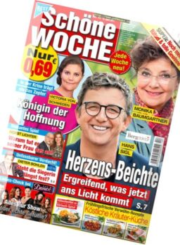 Schone Woche – 19 April 2017