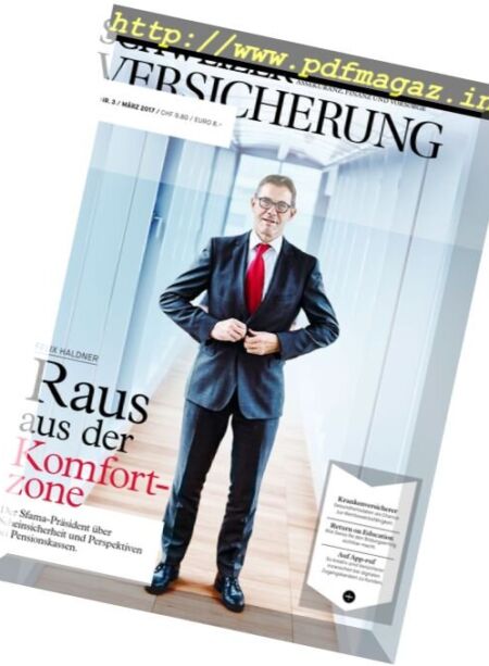 Schweizer Versicherung – Marz 2017 Cover