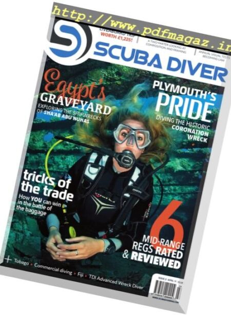 Scuba Diver – April 2017 Cover
