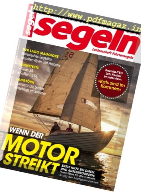 Segeln – Mai 2017 Cover