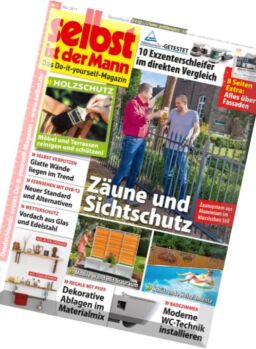 Selbst ist der Mann – Mai 2017
