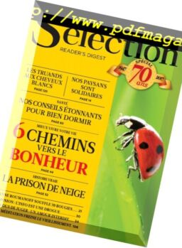 Selection Reader’s Digest France – Mars 2017