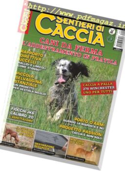 Sentieri Di Caccia – Aprile 2017