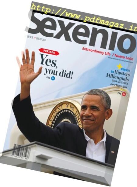 Sexenio – Enero 2017 Cover