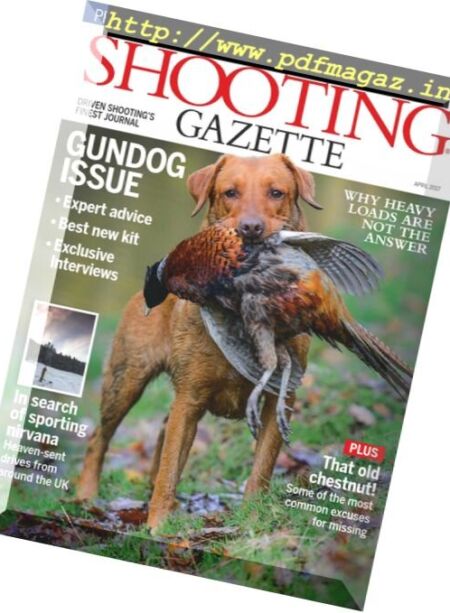 Shooting Gazette – April 2017 Cover