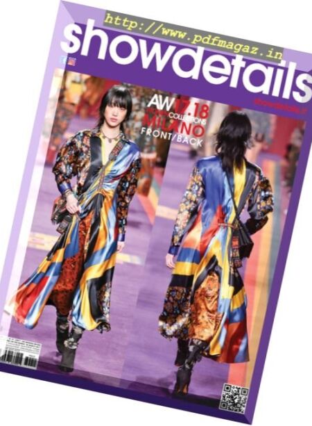 Showdetails Milano Front-Back – Fall-Winter 2017 Cover