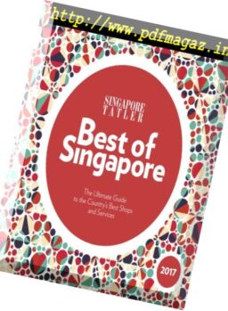 Singapore Tatler – Best of Singapore 2017