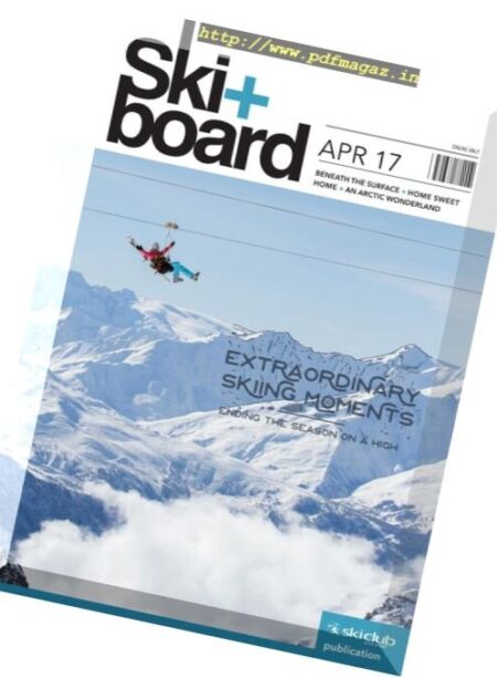 Ski+board – April 2017 Cover