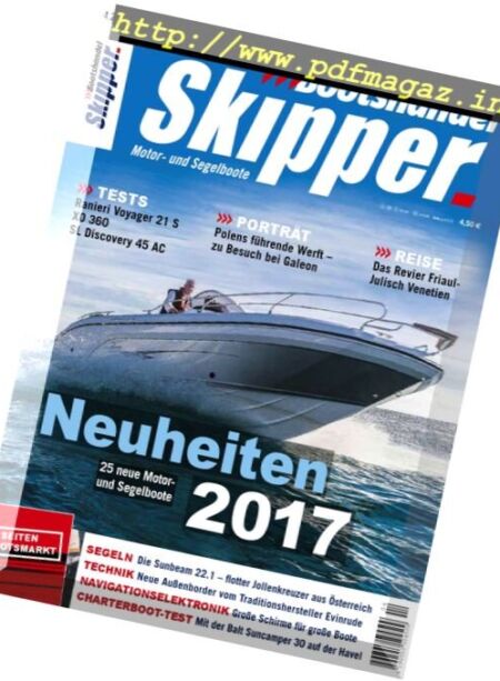 Skipper – April 2017 Cover