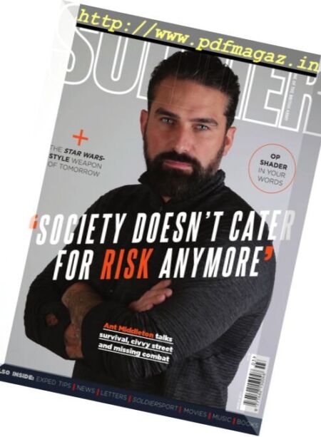 Soldier Magazine – April 2017 Cover