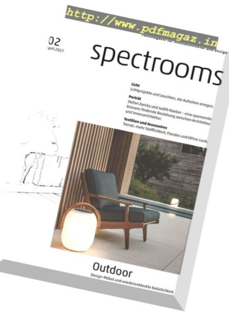 Spectrooms Magazin – Marz-April 2017 Cover