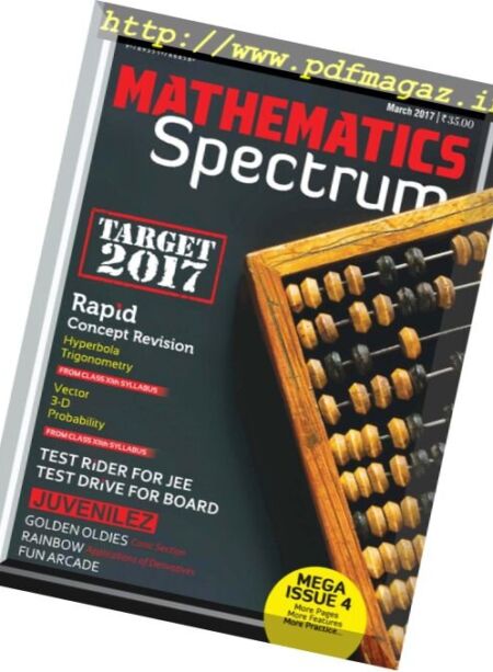 Spectrum Mathematics – March 2017 Cover