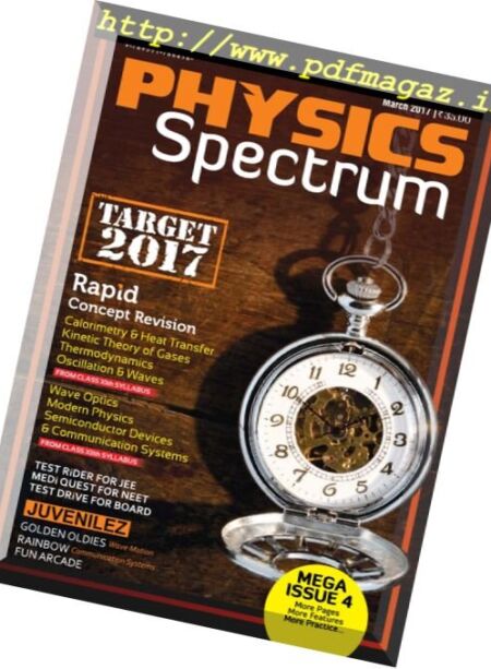 Spectrum Physics – March 2017 Cover