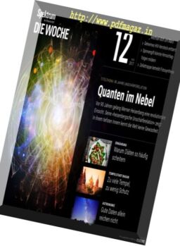 Spektrum Die Woche – 23 Marz 2017