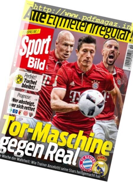 Sport Bild – 12 April 2017 Cover
