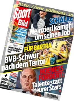 Sport Bild – 19 April 2017