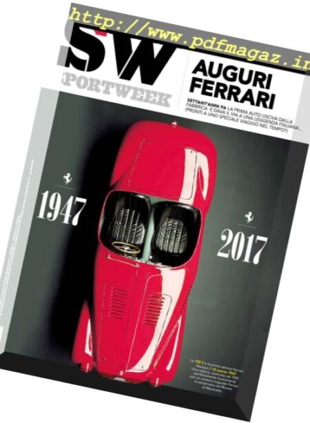 SportWeek – 11 Marzo 2017 Cover