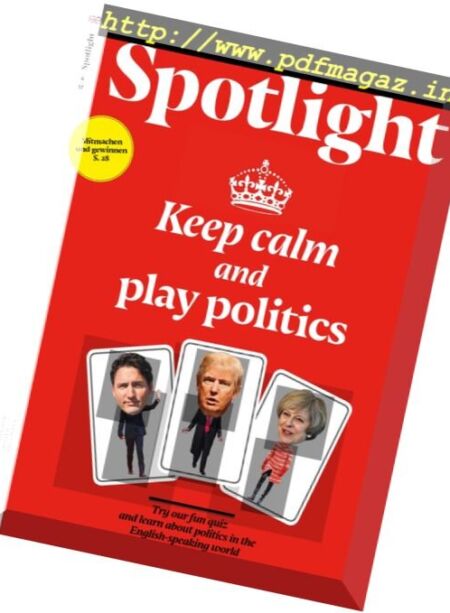Spotlight – April 2017 Cover
