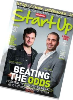 StartUp – March 2017