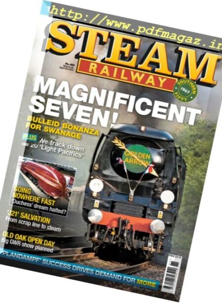 Steam Railway – 24 March – 20 April 2017 Cover
