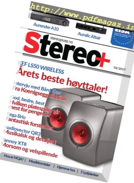 Stereo+ – Nr.2, 2017 Cover