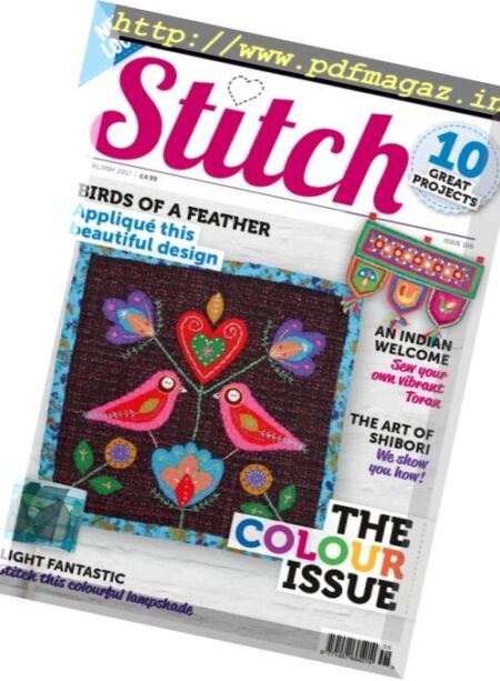 Stitch Magazine – April-May 2017 Cover