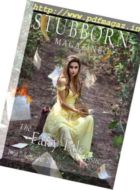 Stubborn Magazine – Issue 7, September 2016 Cover