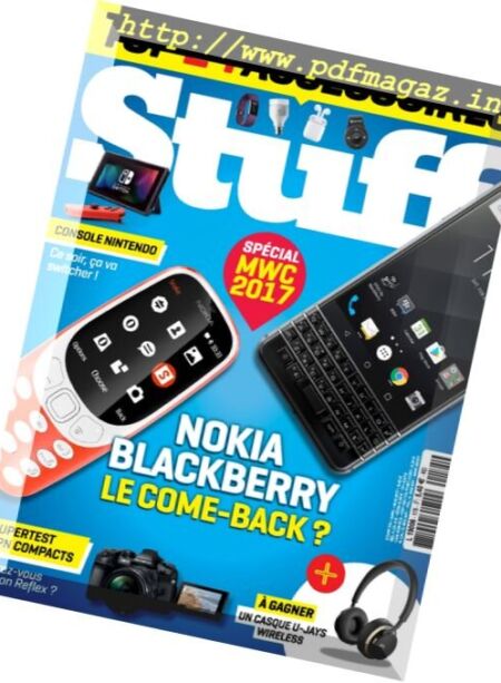 Stuff France – Avril-Mai 2017 Cover