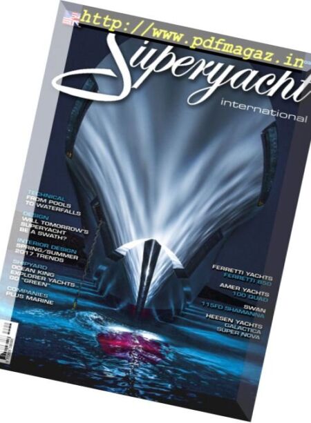 Superyacht International – Spring 2017 Cover
