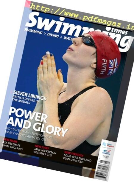 Swimming Times – May 2017 Cover