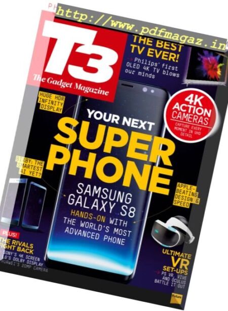 T3 UK – May 2017 Cover