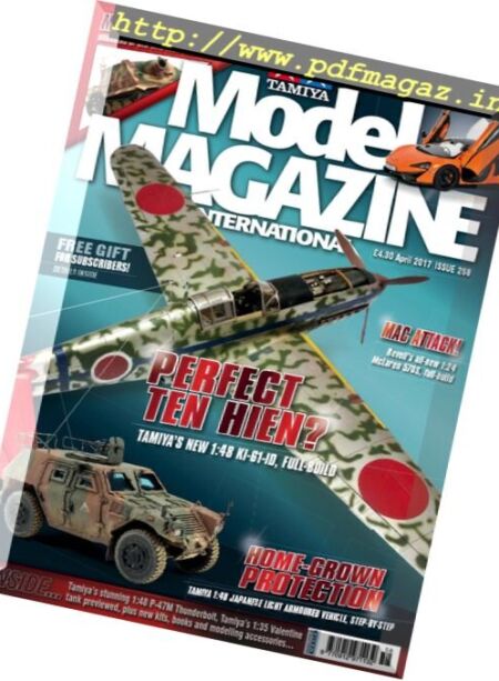 Tamiya Model Magazine International – Issue 258, April 2017 Cover