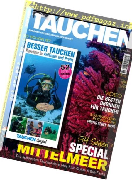 Tauchen – Mai 2017 Cover