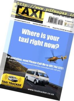 Taxi Magazine – Easter 2017