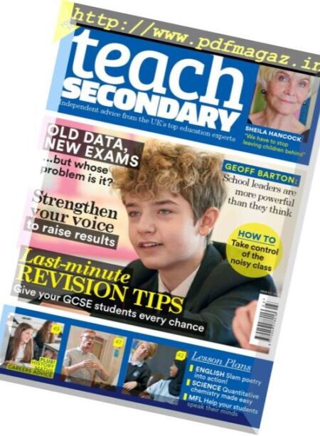 Teach Secondary – Volume 6 Issue 3 2017 Cover